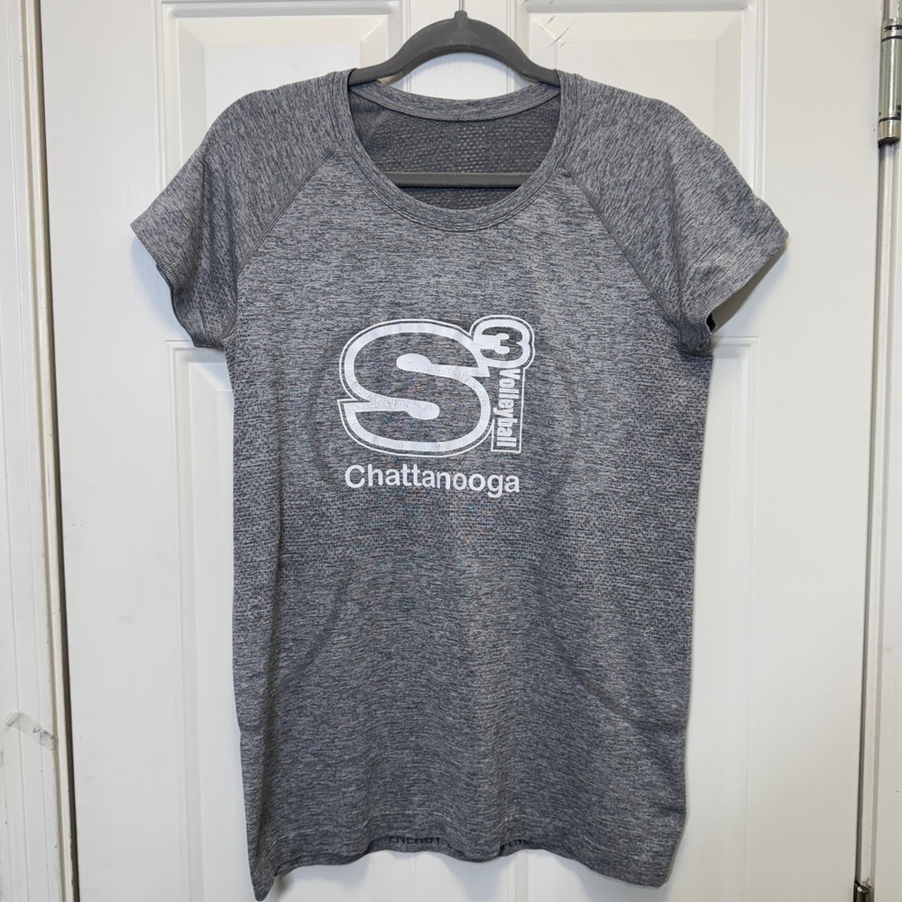 Chattanooga Volleyball S3 Lululemon Women 12 Gray Swiftly Tech Sand Beach Active
